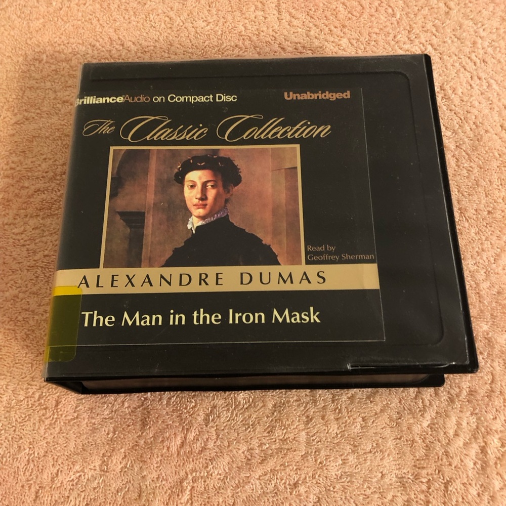 The Man in the Iron Mask by Alexandre Dumas Audiobook Unabridged Cds